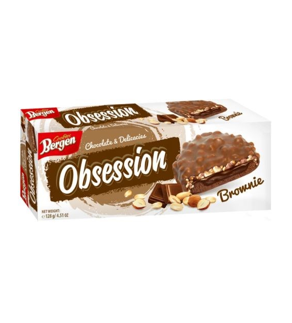 Bergen Obsession Brownie Ciastka 128g