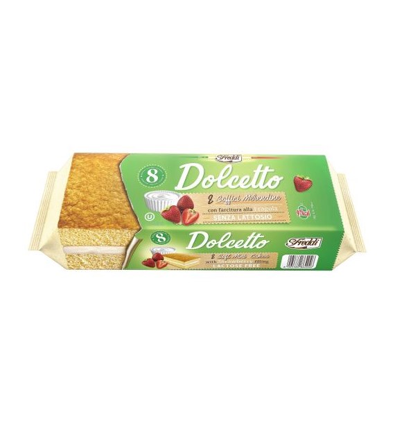 Freddi Dolcetto Fragola Ciasto 8szt 200g