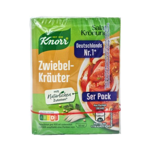 Knorr Salat Kronung Zwiebelkrauter 5pack