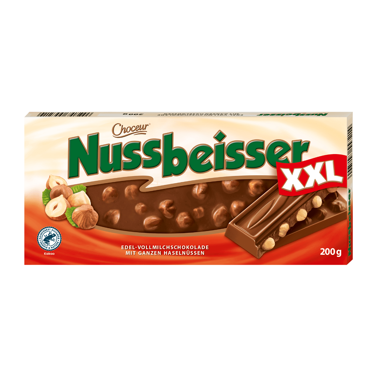 Nussbeisser Okienko Vollmilch XXL 200g