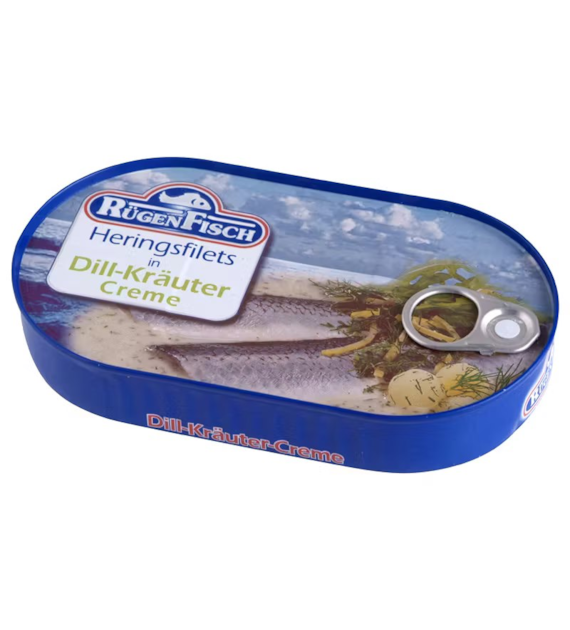 RugenFisch Heringsfilets Dill Krauter Creme 200g