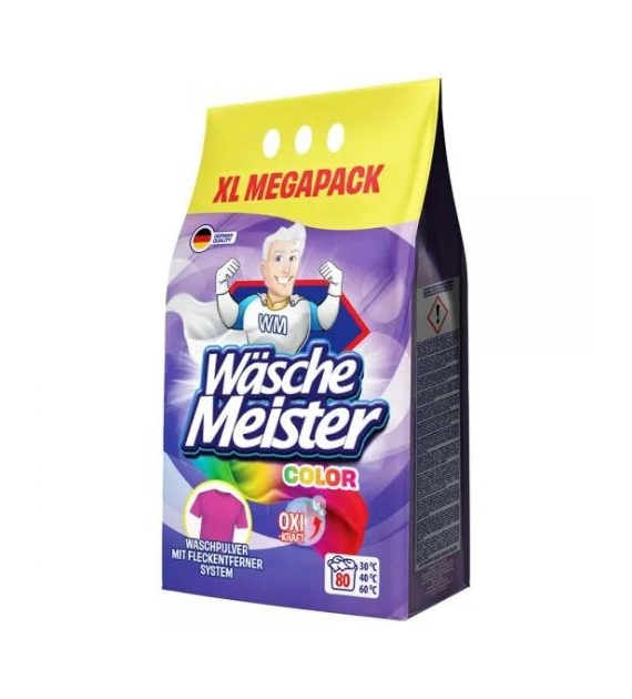 Wasche Meister Color Proszek 80p 6kg
