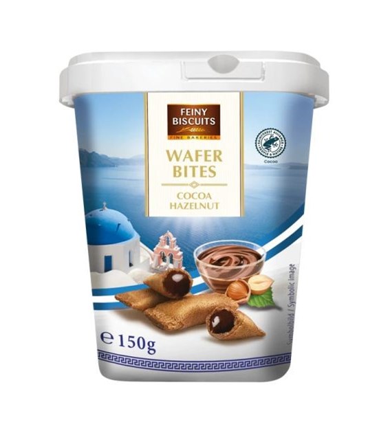 Feiny Biscuits Wafer Bites Cocoa Hazelnut 150g