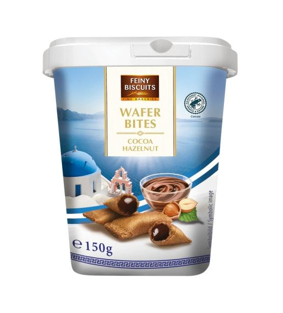 Feiny Biscuits Wafer Bites Cocoa Hazelnut 150g