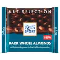 Ritter Sport Dark Whole Almonds Czekolada 100g