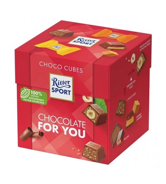 Ritter Sport Choco Cubes Chocolate For You 176g