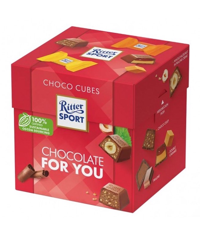 Ritter Sport Choco Cubes Chocolate For You 176g