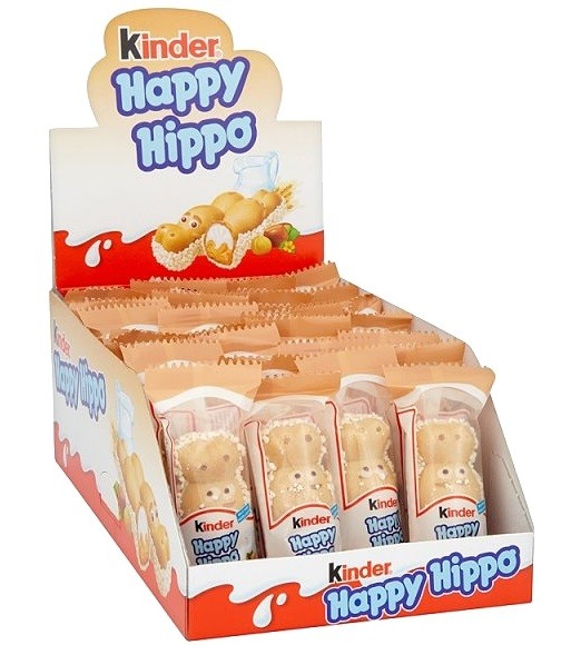 Kinder Happy Hippo Haselnuss 28szt 579g