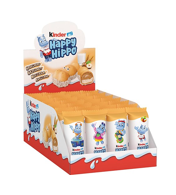 Kinder Happy Hippo Haselnuss 28szt 579g