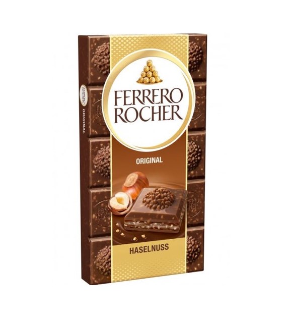 Ferrero Rocher Haselnuss Czekolada 90g