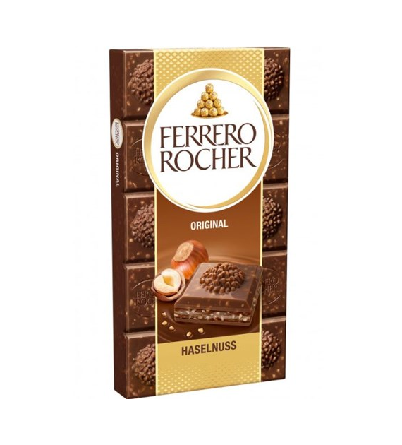 Ferrero Rocher Haselnuss Czekolada 90g