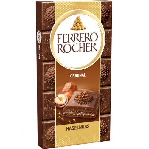 Ferrero Rocher Haselnuss Czekolada 90g