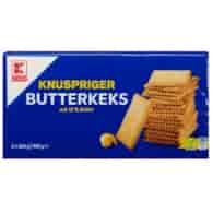 K Classic Knuspriger Butterkeks 2x200g 400g