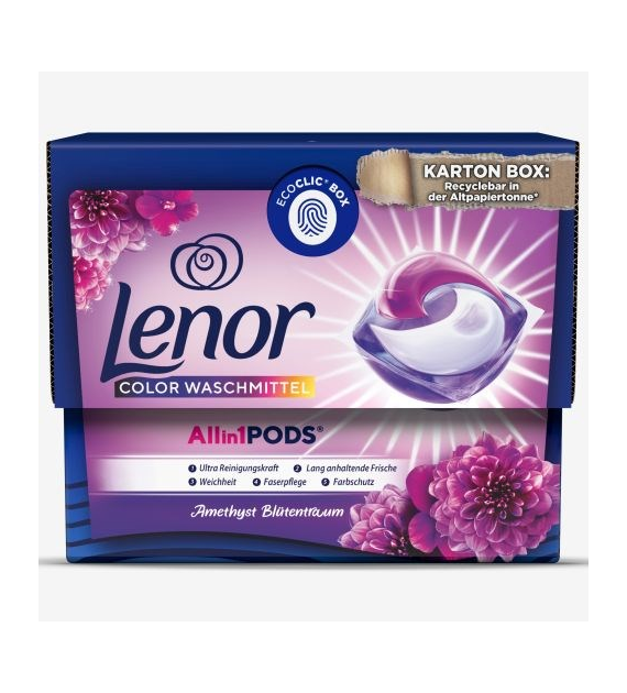 Lenor All in 1 Pods Color Kartonik 10p 238g