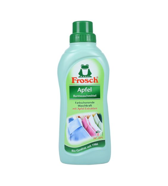 Frosch Apfel Buntwaschmittel 11p 750ml