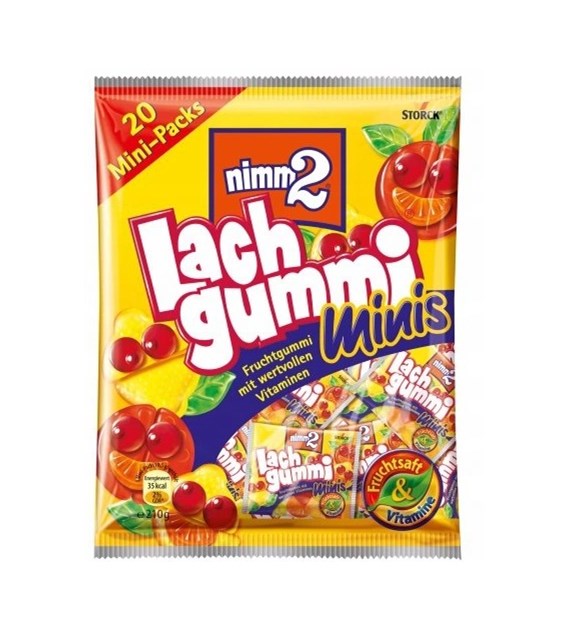 Nimm2 Lach Gummi Minis Żelki 210g