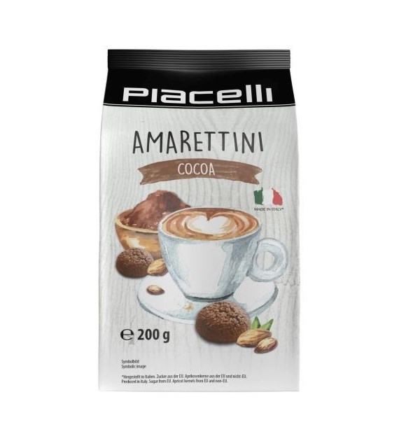Piacelli Amarettini Cocoa Ciastka 200g