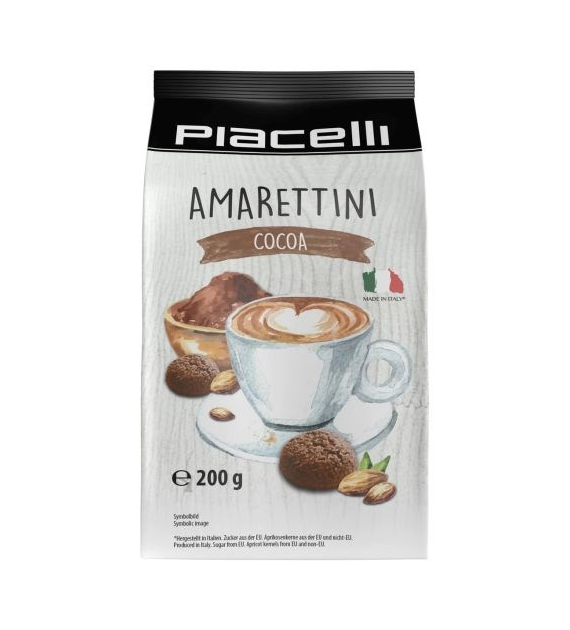 Piacelli Amarettini Cocoa Ciastka 200g