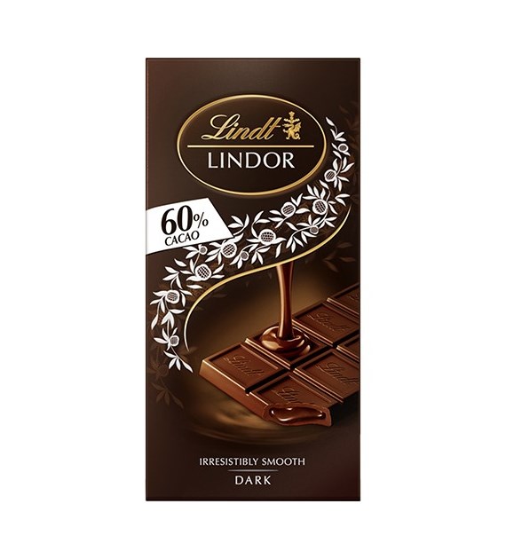 Lindt Lindor Dunkel 60% Czekolada 100g