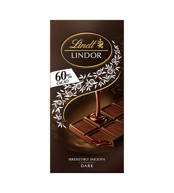 Lindt Lindor Dunkel 60% Czekolada 100g