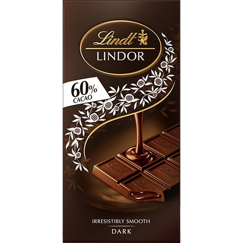 Lindt Lindor Dunkel 60% Czekolada 100g