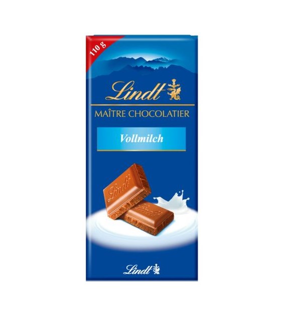 Lindt Maitre Chocolatier Vollmilch Czekolada 110g