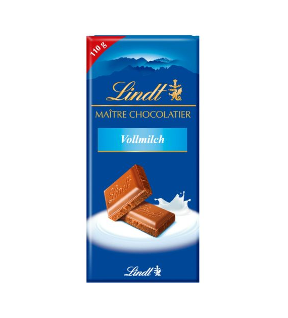 Lindt Maitre Chocolatier Vollmilch Czekolada 110g