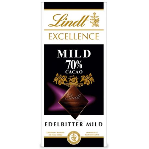 Lindt Mild 70% Edelbitter Czekolada 100g