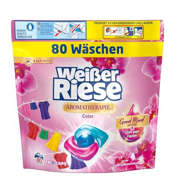 Weißer Riese Trio-Caps Color Orchidee 80p 960g