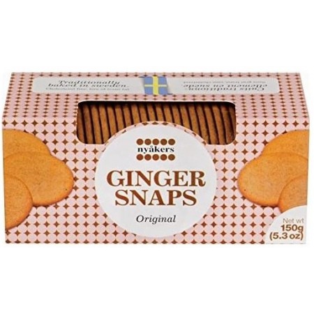 Nyakers Ginger Snaps Original Ciastka 150g