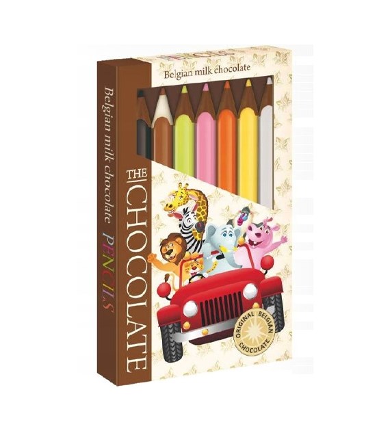 The Chocolate Czekoladowe Kredki Jeep Safari 100g