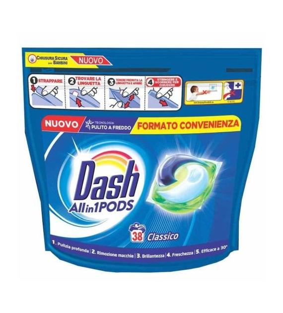 Dash All in 1 Pods Classico 38p 957g