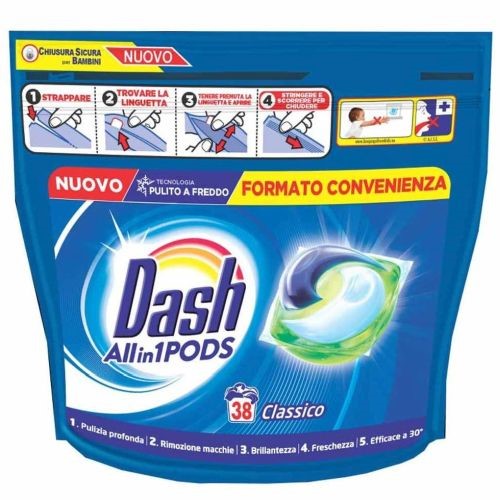 Dash All in 1 Pods Classico 38p 957g