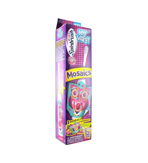 Kid's Spinbrush Mosaics Szczoteczka Elektryczna