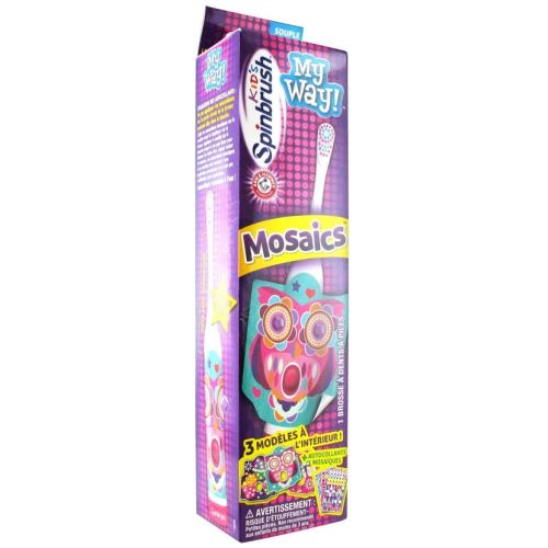 Kid's Spinbrush Mosaics Szczoteczka Elektryczna