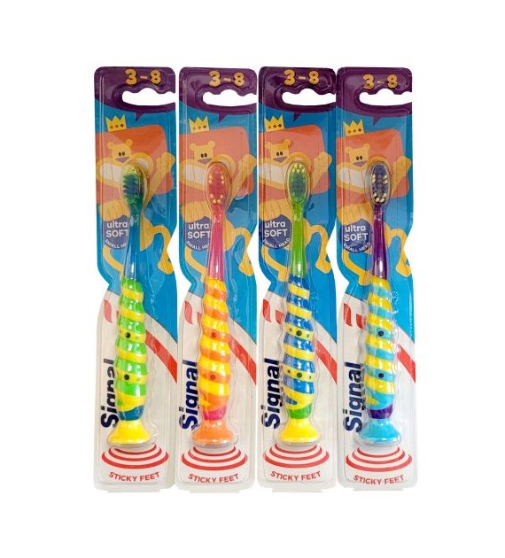 Signal Sticky Feet Ultra Soft 3-8 Lat Szczot 1szt