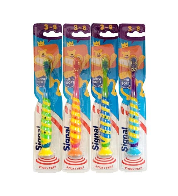 Signal Sticky Feet Ultra Soft 3-8 Lat Szczot 1szt