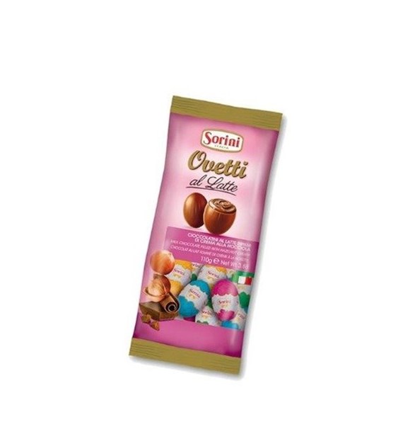 Sorini Ovetti al Latte Czekoladowe Jajeczka 110g