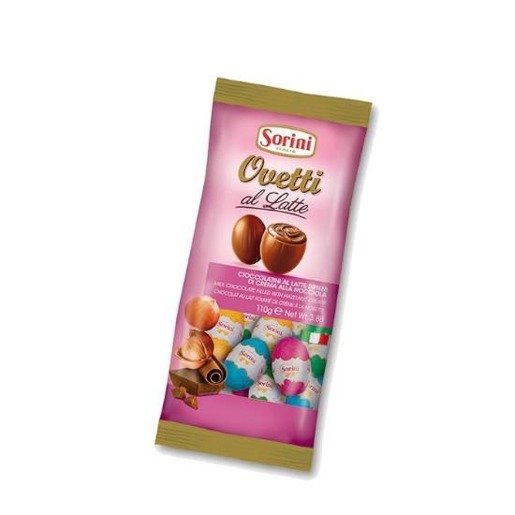 Sorini Ovetti al Latte Czekoladowe Jajeczka 110g