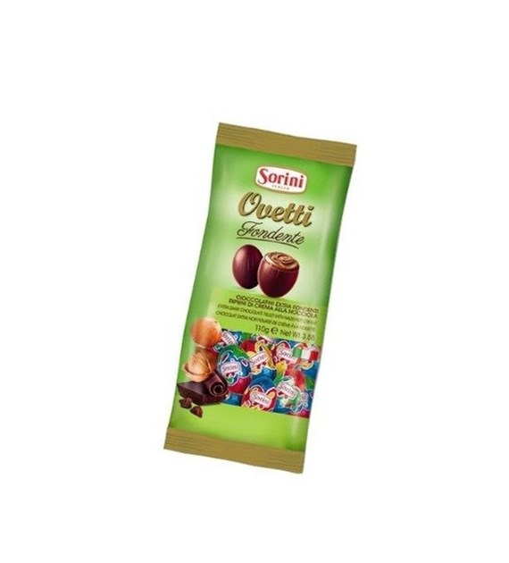 Sorini Ovetti Fondente Czekoladowe Jajeczka 110g