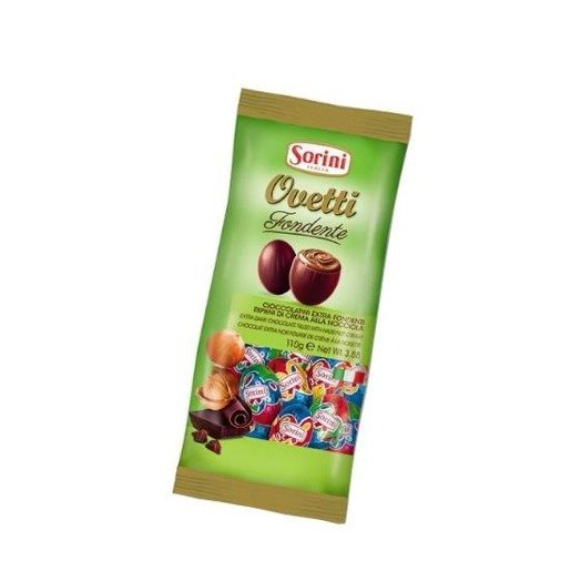 Sorini Ovetti Fondente Czekoladowe Jajeczka 110g