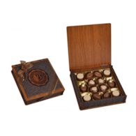 Bolci Wood&Leather Bronze Box Pralinki 175g