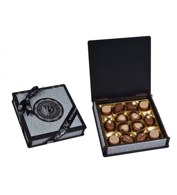 Bolci Wood&Leather Silver Box Pralinki 175g