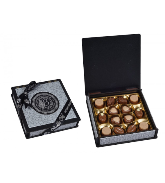 Bolci Wood&Leather Silver Box Pralinki 175g
