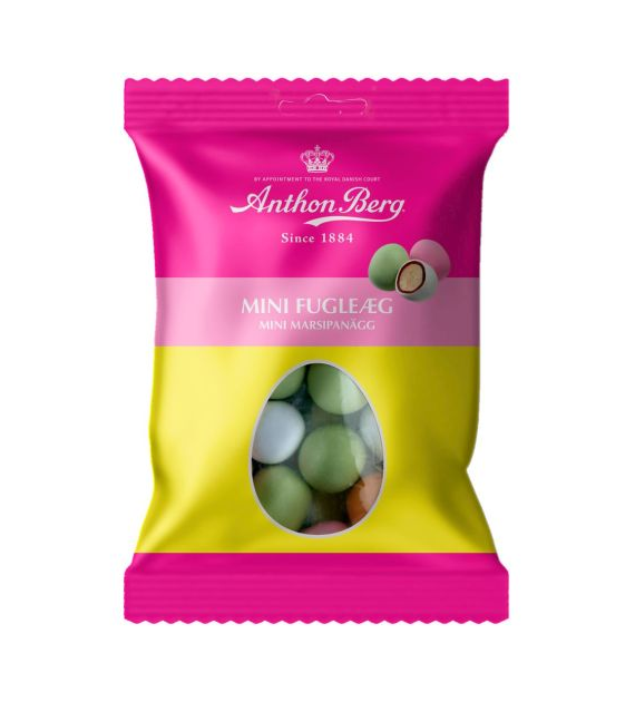Anthon Berg Mini Fugleaeg Marsipan 80g