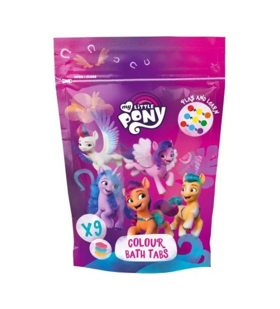 My Little Pony Colour Bath Tabs 9szt 144g
