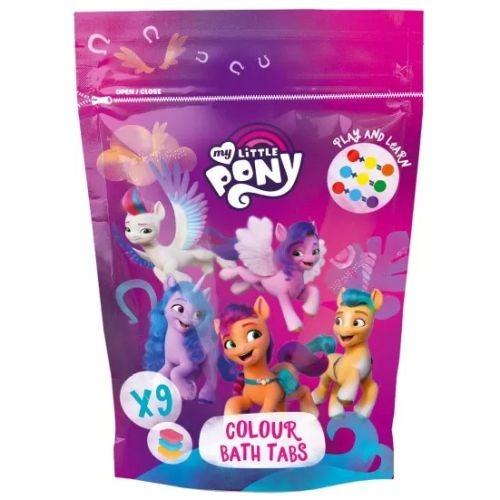 My Little Pony Colour Bath Tabs 9szt 144g