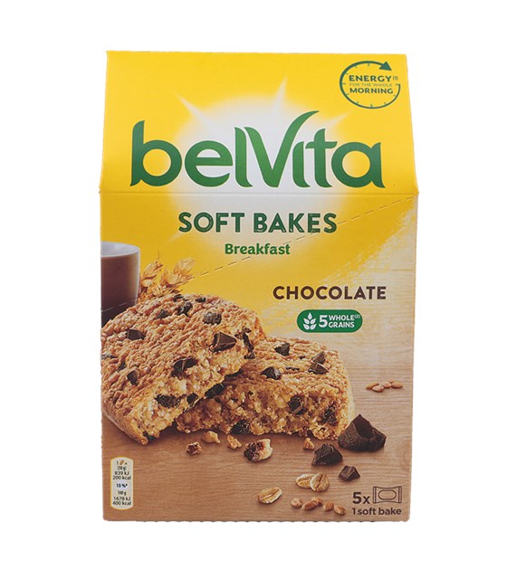 Belvita Soft Bakes Chocolate 5szt 250g