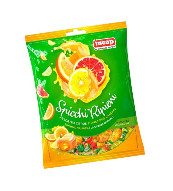Incap Spicchi Ripieni Citrus Cukierki 200g