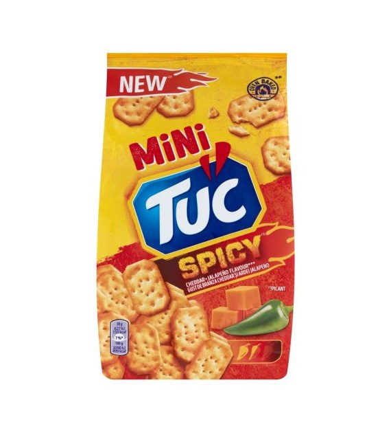 Tuc Mini Spicy Cheddar Jalapeno 85g